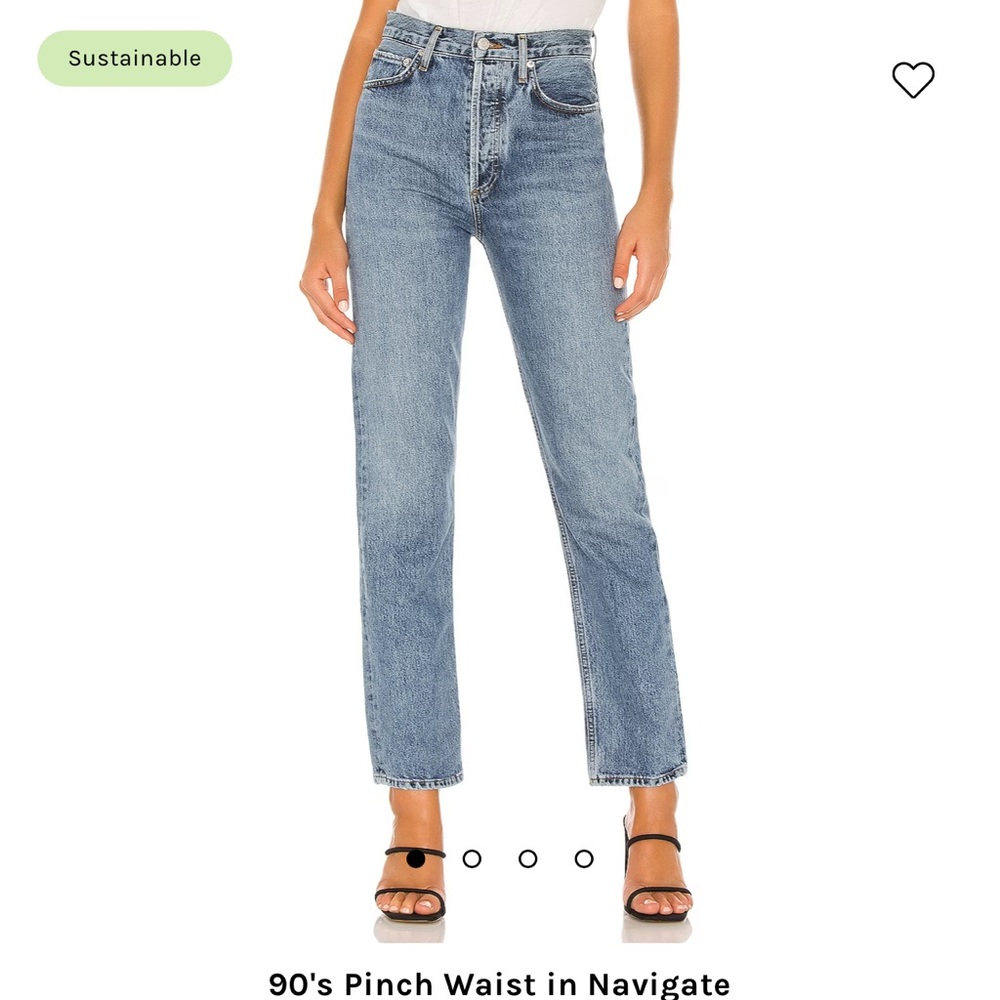 Agolde 90s pinch waist in Navigate